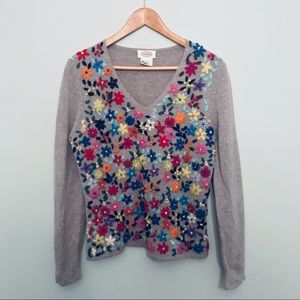  Embellished Sweater * Talbots 